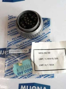 ENCHUFE CONECTOR WEALD ELECTRONICS WEQ 94 22 LMF 1 40415 320 LMF 3 1 ISS4 - Imagen 1 de 8
