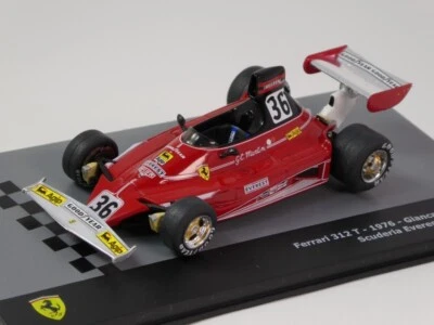 Altaya F1 Ferrari 312 T #36 Giancarlo Martini EVEREST Trophy 1976 1/43 - Immagine 1 di 2