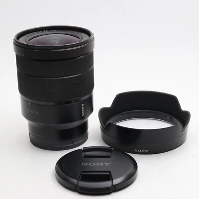 【Exc+3,W:Hood】SONY Vario-Tessar T* FE 16-35mm F/4 ZA OSS SEL1635Z de Japón - Imagen 1 de 4