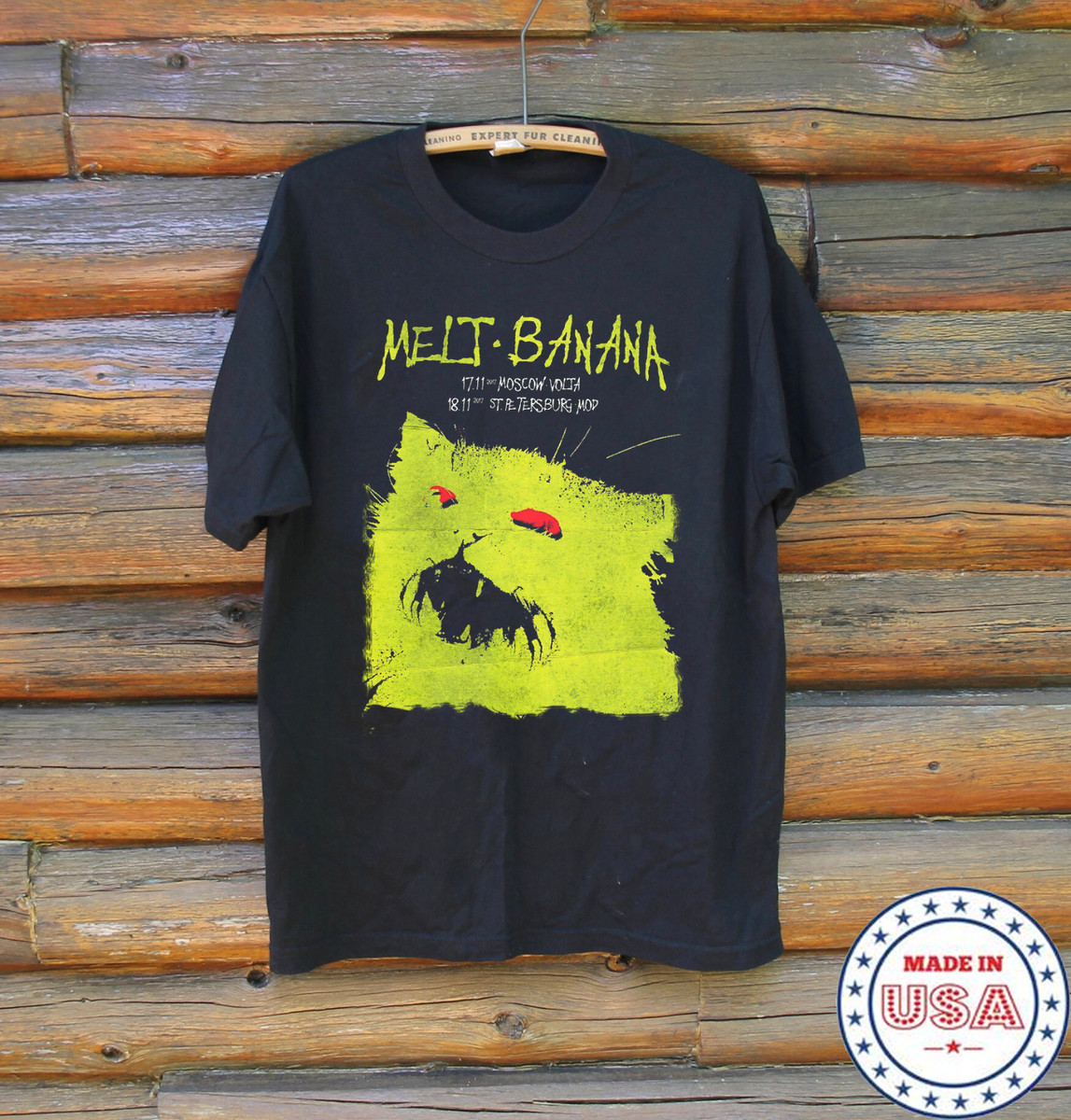 ★Melt Banana FRUIT OF THE LOOM Tシャツ★ ☆Melt Banana FRUIT OF THE LOOM Tシャツ☆ Melt Banana Unisex T
