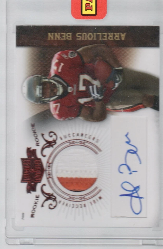 ARRELIOUS BENN 2010 PANINI PLATES AND PATCHES JERSEY AUTO ROOKIE #203  /699 - Image 1 of 1