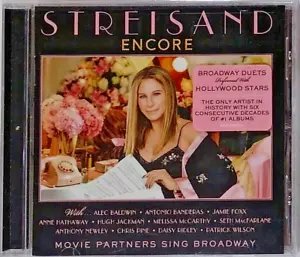 CD NEW SEALED Barbra Streisand ENCORE 2016 CBS POP TBT Retro Nostalgic - Imagen 1 de 2