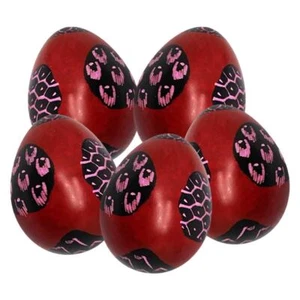 Soapstone Egg, 6cm, Single, Jungle Red - Picture 1 of 3