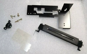 Sega Saturn HST-3210 Japan Gray Top Left Hinge Spring, Bracket & Cartridge Cover - Picture 1 of 12