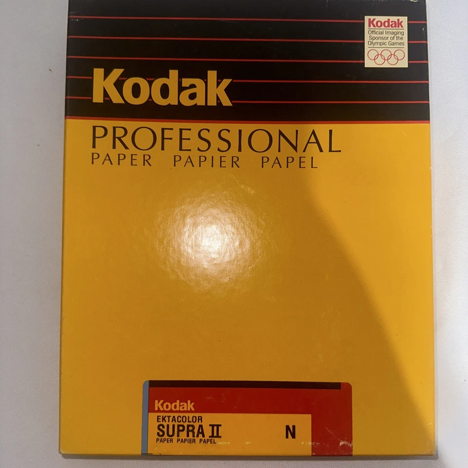 Kodak Professional EKTA Color Supra 2 100 8x10in 20.3x25.4 Cat 8289738 Typ2839 - Image 1 of 3