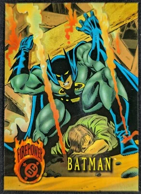 Tarjeta de cómics de Batman 2014 Cryptozoic Outburst Firepower DC #61 (nuevo) Foto 1 de 2