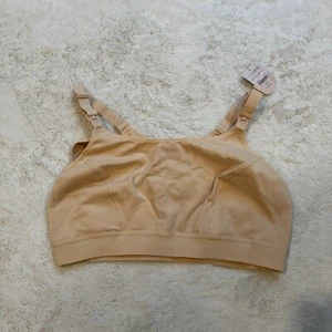 Nursing Beige Bra Size L Womens Bra - Picture 1 of 3