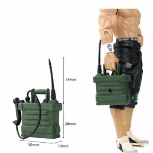 1/12 Scale Soldier Accessories Wwii Radio Station Walkie Talkie F 6 Inch Model - Picture 1 of 3