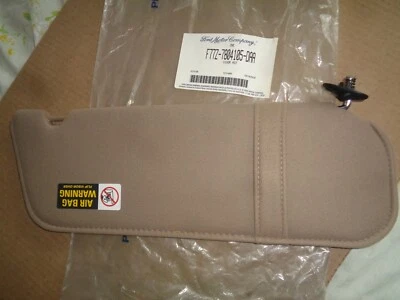 OEM 1997 1998 99 2000 2001 FORD EXPLORER PARASOL LH BRONCEADO F77Z-7804105-DAA ¡NUEVO! Foto 1 de 3