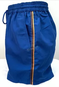Paul Smith Swim Shorts - BNWT Blue Artist Stripe Swimming Shorts RRP: £95.00 - Picture 1 of 9