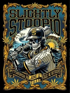 Slightly Stoopid June 12 2025 Pittsburgh PA Stage AE Outdoors Music Tour Poster - Picture 1 of 6