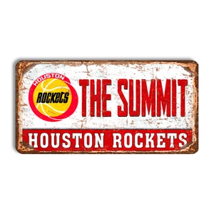Metal sign Houston Rockets vintage Houston Rockets home stadium sign street sign - Picture 1 of 16