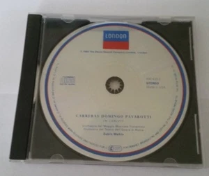 Carreras, Domingo, Pavarotti in Concert (CD, London) No CD Cover Used Like New - Picture 1 of 2
