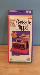 Vintage Keeparoos Cassette Flipper Cassette Storage Red New Open Box - Picture 1 of 2