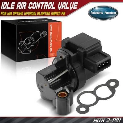 Регулирующий клапан холостого хода для Kia Optima Spectra Hyundai Elantra Santa Fe Sonata - Изображение 1 из 4