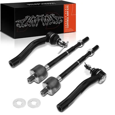 4x Extremo de barra de amarre exterior e interior para Toyota Echo 2000 2001 2002 2003 2004 2005 1,5 L Foto 1 de 4