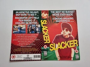 Slacker VHS Tape video promo promotional UK slick art - Picture 1 of 1