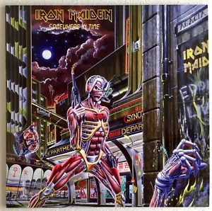 IRON MAIDEN SOMEWHERE IN TIME LP 180g PARLOPHONE - Foto 1 di 3