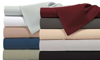 1800 Thread Count Bamboo Comfort Extra Soft Bed Sheet Set Deep Pocket -12 Colors