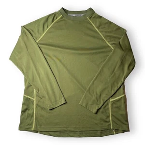 Guide Gear Mens Long Sleeve Pullover Hunting Shirt Olive Green Size Large L - Picture 1 of 10