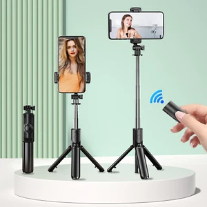 360° selfie stick wireless remote control phone stand Stable tripod for iPhone - Picture 1 of 9