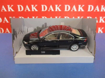 Die cast 1/43 Modellino Auto Volvo S80 Black 2006 by Cararama - Immagine 1 di 4