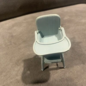Renwal High Chair Dollhouse Miniature Hard Plastic 1950s #30 - Picture 1 of 5