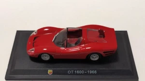 METRO USATO 1:43 AUTO DIE CAST OT 1600 1966 ROSSO EDI 2 ABARTH - Foto 1 di 5