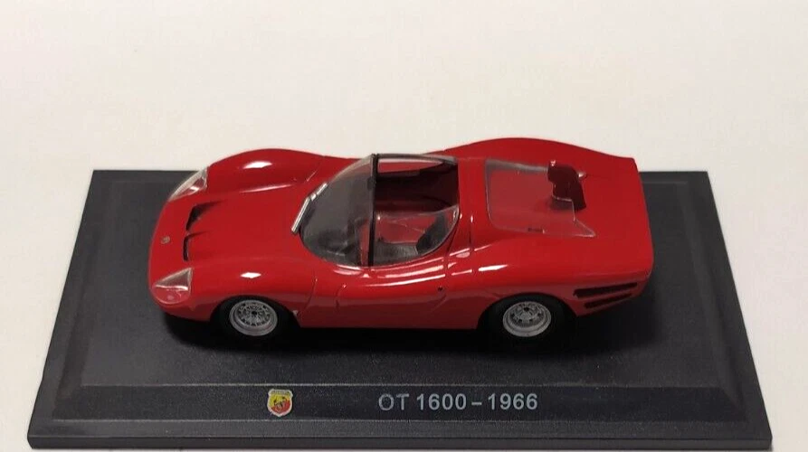 METRO USATO 1:43 AUTO DIE CAST  OT  1600  1966   ROSSO       EDI 2 ABARTH - Immagine 1 di 4