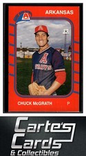 Chuck McGrath 1989 Grand Slam Arkansas Travelers #12  St. Louis Cardinals