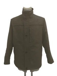 Uomo Similpelle Scamosciata Giacca Blouson Con Wattiertem Fodera Tgl 3XL - Foto 1 di 4