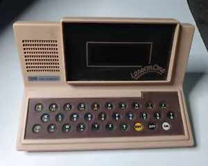 Vintage V-Tech Videotechnologie Lektion One Tastatur Monitor getestet funktionsfähig - Bild 1 von 3