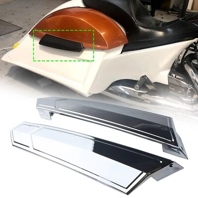 Cubiertas de bisagra de alforja cromadas para Victory Cross Country 2010-2017 Hard-Ball Foto 1 de 4