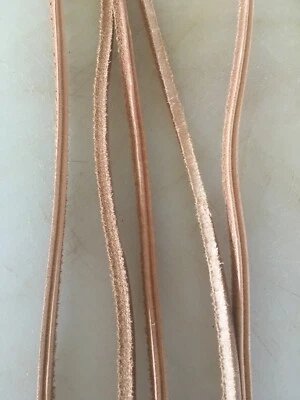 BIRDS AND BRANCHES ENTERPRISES Vegetable Tanned Leather Strips - Bird Toy - Bird Safe (5) Strips