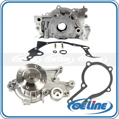 Bomba de agua de aceite para Chevrolet Metro Geo Metro 1995-2001 1,0 L 1,3 L SOHC Foto 1 de 4