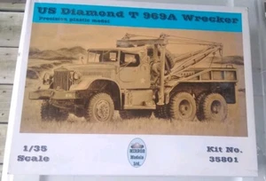 Mirror Models 1/35 Scale US Diamond T 969A Wrecker Model Kit 35801 New in Box - Picture 1 of 8