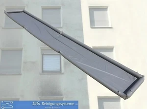 Fassadenreinigung Schmutzwasserplane Auffangwanne Auffangrinne mit Lufträndern - Bild 1 von 3