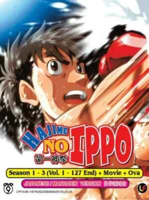 Hajime No Ippo Season 1-3 Complete Series 1-127 End & Movie +OVA DVD [Fast Ship] - Image 1 of 4