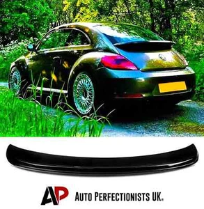 Kit de carrocería labio alerón nivel medio bota trasera negro brillante VW Beetle A5 2013-2018 - Imagen 1 de 10