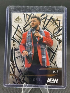 2025 MJF Upper Deck AEW SP Game Used Gold Parallel #/99 - Picture 1 of 2