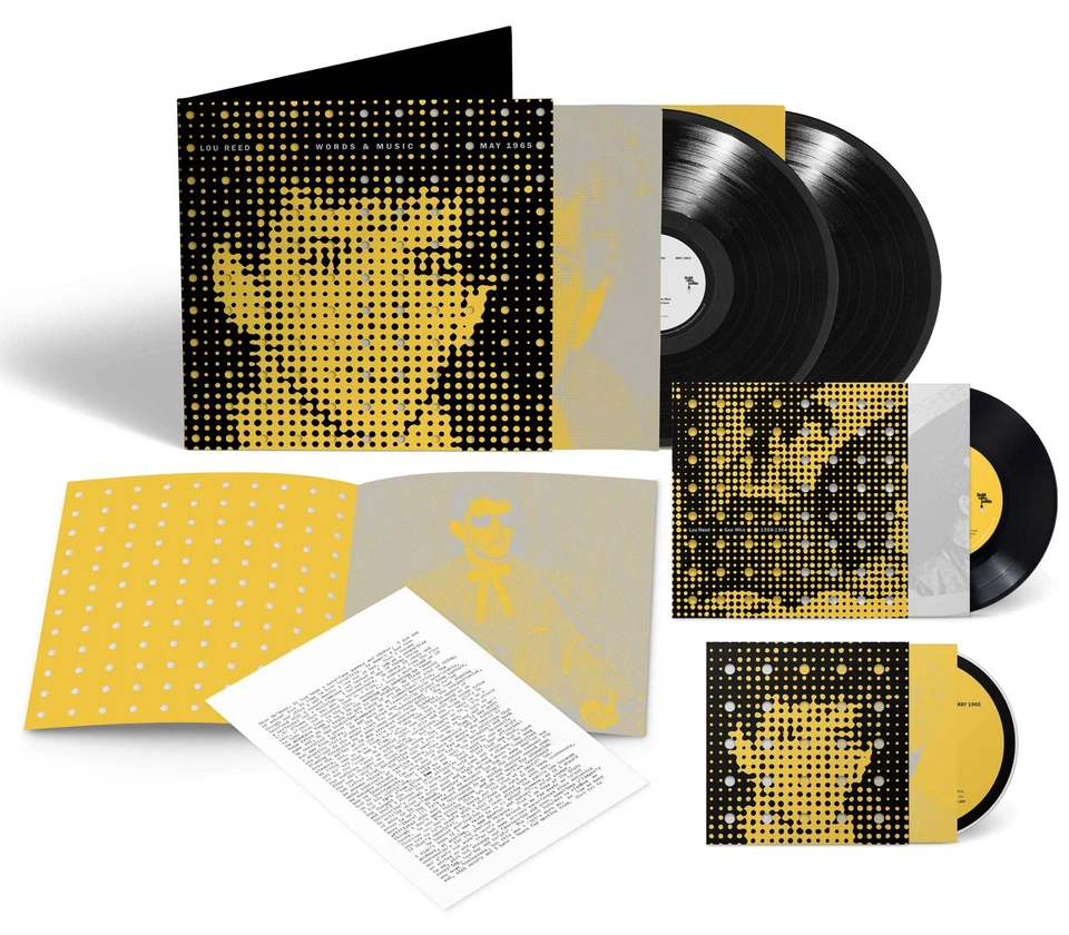 Lou Reed Words & Music, May 1965 (Vinyl) Deluxe  12" Album with CD and 7" Single - Image 1 of 1