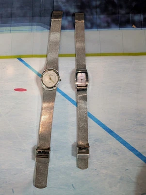 Set Of Two Skagen Women's Silver Bracelet Watches *Need Batteries* - Image 1 of 4