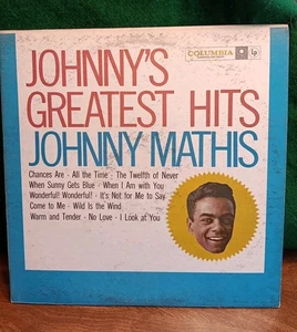 Johnny Mathis - Johnnys Greatest Hits Vinyl LP  Columbia CS 8634 - Picture 1 of 4