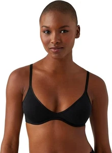 b.tempt’d by Wacoal Damen Cotton to a Tee Scoop Bügel BH, Night, 36C - Bild 1 von 4