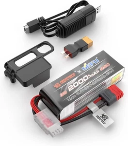 HYPER GO Angry Snail 3S2000 RC Car Upgrade Accessories 3S 11.1V 2000 mAh 25C...  - Picture 1 of 6