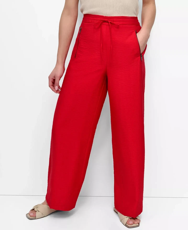 Pantalones para mujer DKNY talla M con cordón Foto 1 de 3
