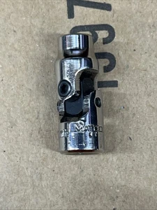 MATCO 1/4" Accionamiento Métrico 7mm Cromo Poco Profundo 6 Puntos Enchufe Universal AU7M6 BIN FS - Imagen 1 de 7