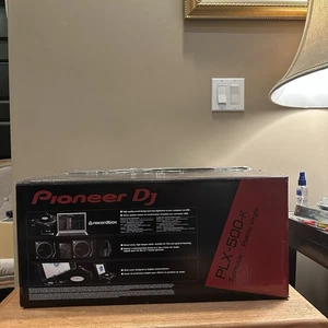Pioneer DJ PLX-500-K Black Direct Drive Turntable - Picture 1 of 4