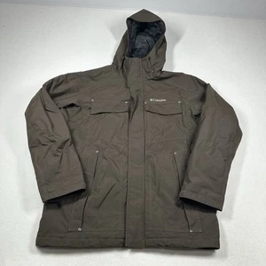 Columbia Ten Falls braune Winterjacke Mantel Größe Herren Größe L " - Bild 1 von 16