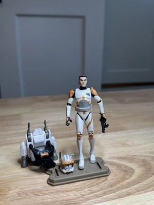 Figura de acción Hasbro Star Wars The Clone Wars Clone Wars Clone Commander Cody 3,75” CW7 SIN USAR, EN CAJA Foto 1 de 4